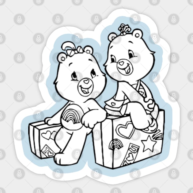 Twin care bears discount
